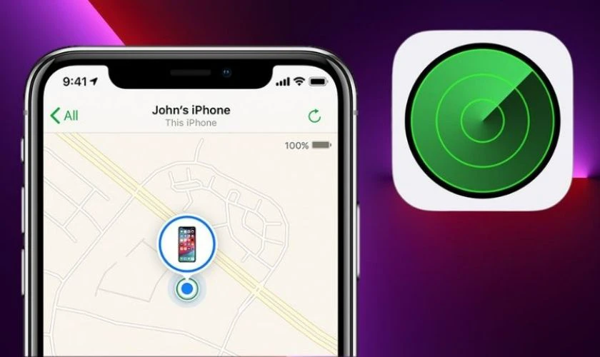 Bật Find My iPhone là cách định vị điện thoại không cần phần mềm trên iPhone