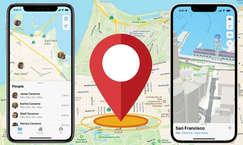 Định vị bằng Gmail hoặc iCloud miễn phí nên thử