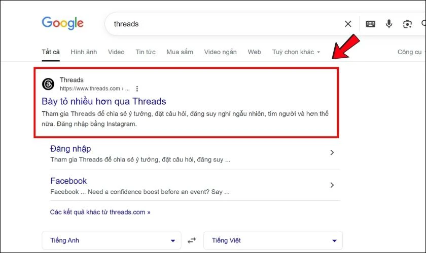 Cách đọc bình luận trên Threads đơn giản 2025