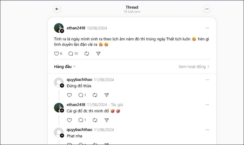 Nhấn vào bài viết để mở chi tiết nội dung