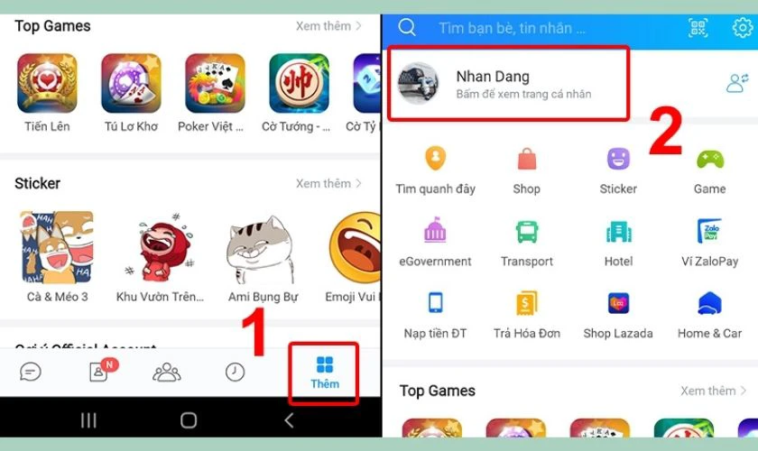 Cách đổi ảnh đại diện trên Zalo không ai biết