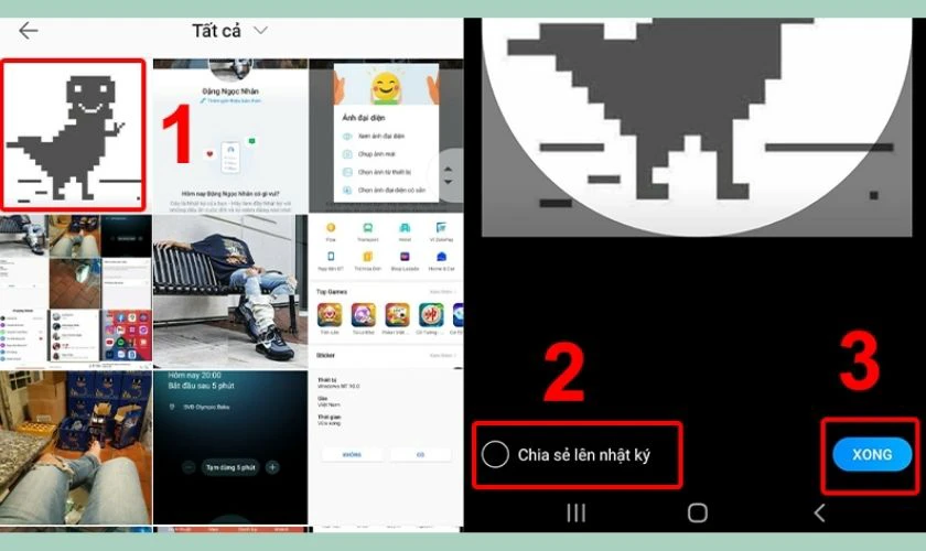 Chia sẻ lên nhật ký