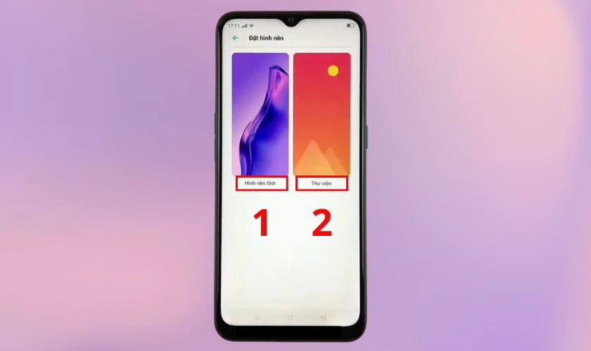 Hướng dẫn cách cài hình nền điện thoại OPPO