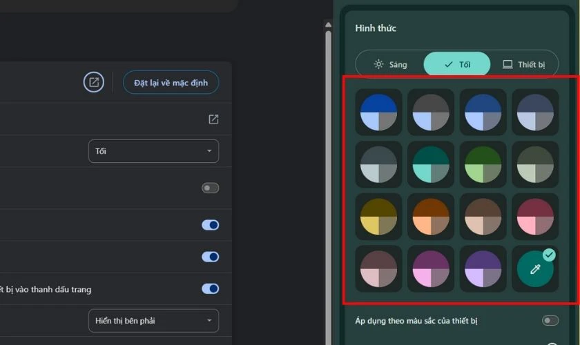 Bạn có thể tùy chỉnh màu sắc cho giao diện Google nhanh chóng