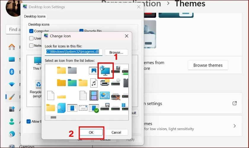 Cách đổi icon trên máy tính Win 11 hiệu quả nhất