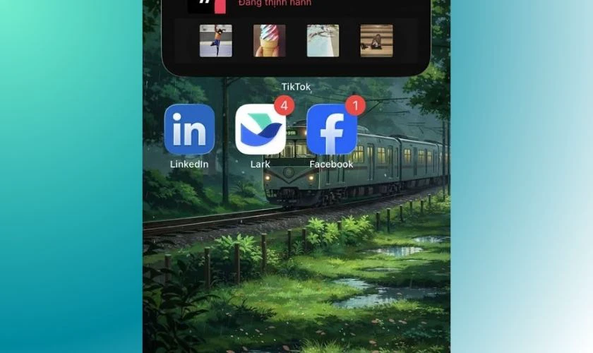 Ứng dụng gốc vẫn còn trong thư viện
