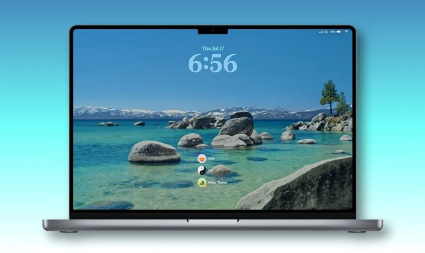 Lưu ý khi đổi màn hình khóa MacBook Air