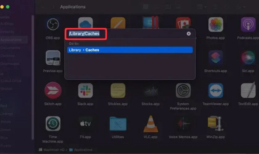 Nhập đường dẫn