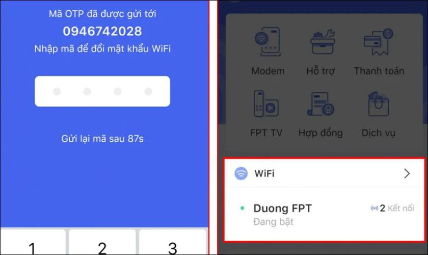 Sau đó bạn hãy tiếp tục chọn mục WiFi