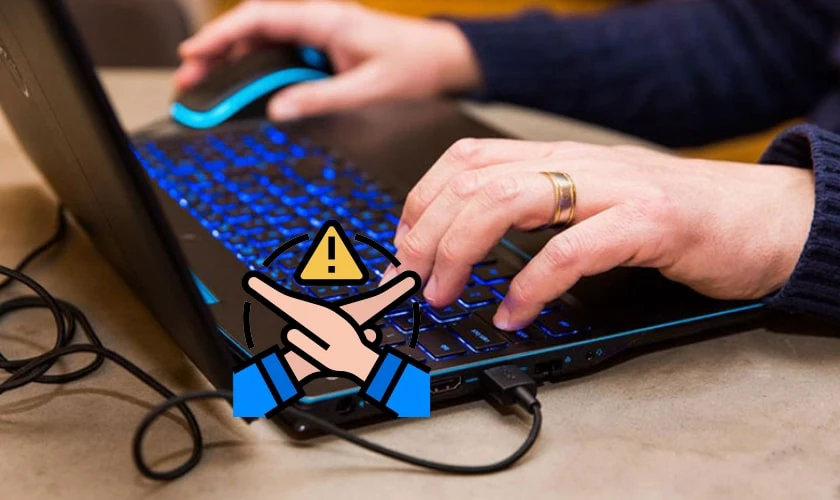 Lỗi thường gặp khi đổi màu bàn phím laptop HP
