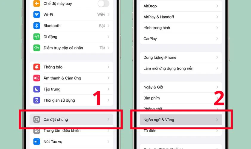 Cách đổi ngôn ngữ trên iPhone iOS 18.7 chi tiết