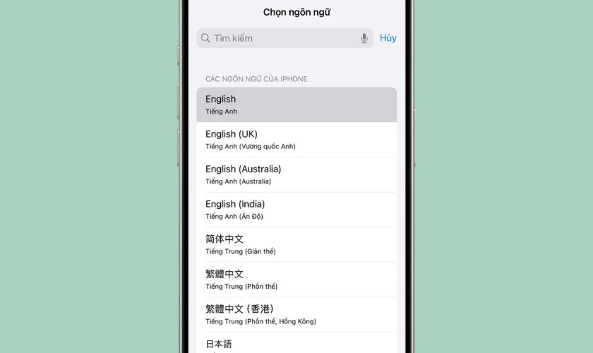 Cách đổi ngôn ngữ trên iPhone iOS 18.7 nhanh