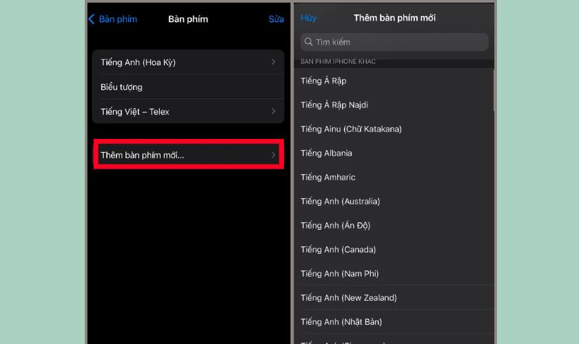Cách đổi ngôn ngữ bàn phím trên iOS