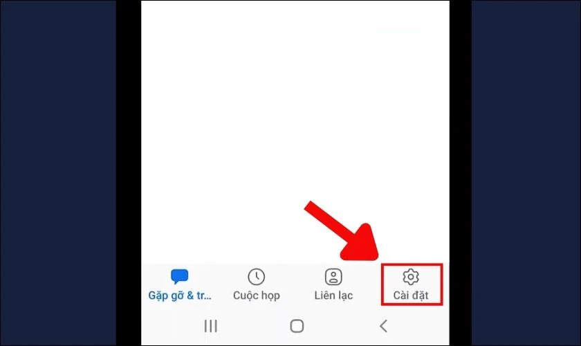 Cách đổi tên trên Zoom trên điện thoại