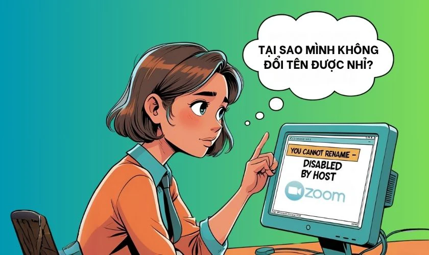 Lưu ý khi đổi tên trên Zoom