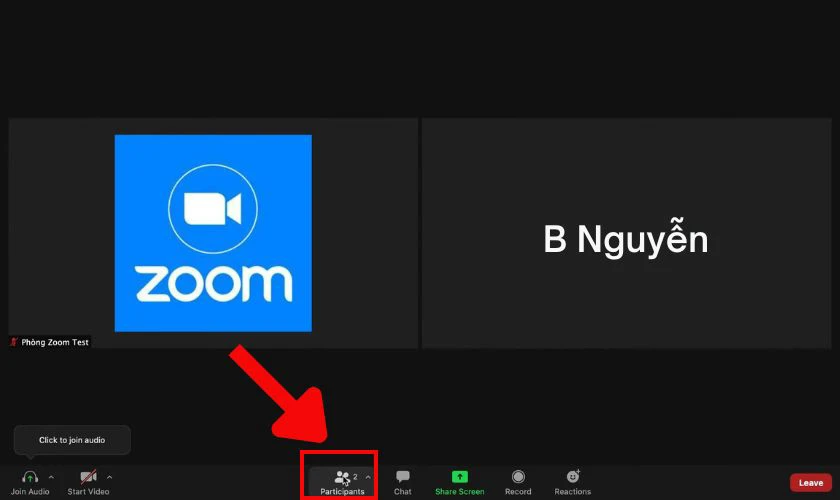 Cách đổi tên trên Zoom trong cuộc họp