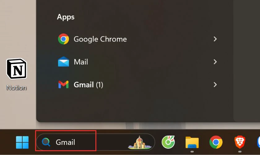 Cách xóa ứng dụng Gmail trên Desktop