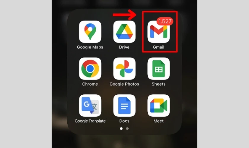 Cách giải phóng dung lượng Gmail trên iPhone