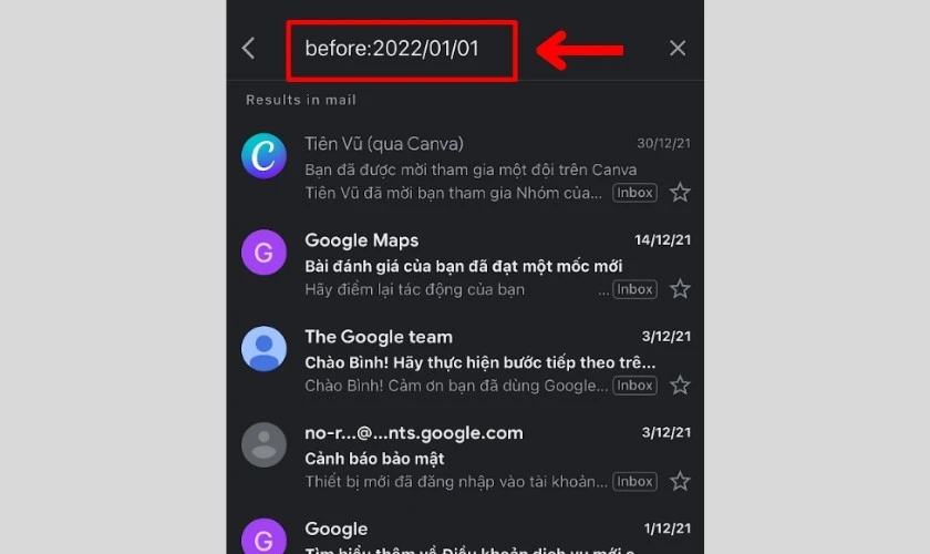 Giải phóng dung lượng Gmail bằng cách xóa email cũ