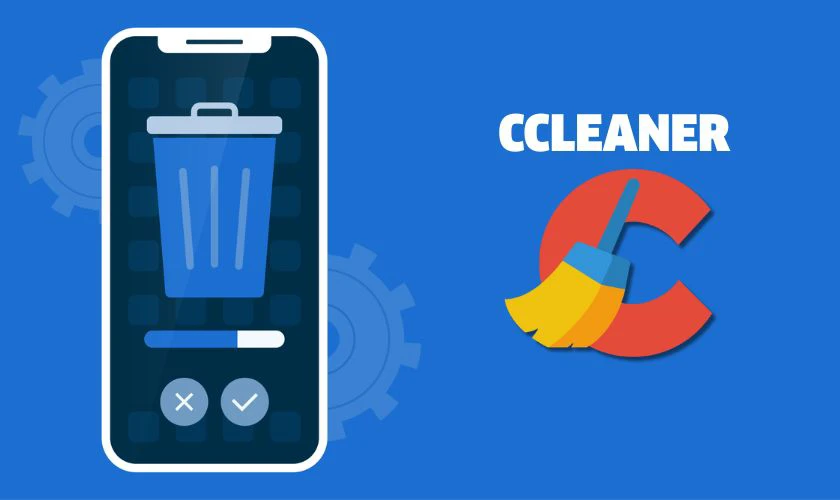 Ứng dụng như CCleaner sẽ hỗ trợ dọn dẹp dữ liệu thừa trên iPhone hiệu quả