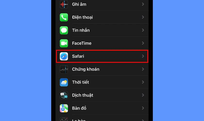 Cách giải phóng dung lượng Messenger trên Safari