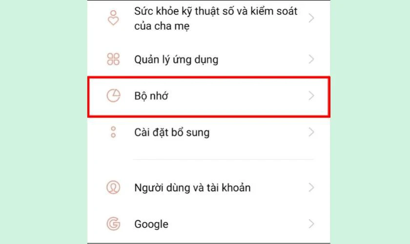 Cách kiểm tra điện thoại OPPO còn bao nhiêu dung lượng sau khi giải phóng