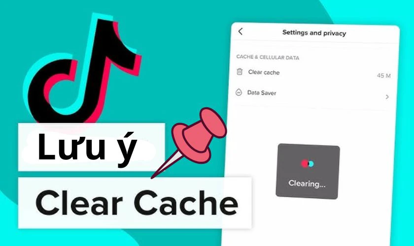 Lưu ý khi giải phóng dung lượng TikTok trên iPhone