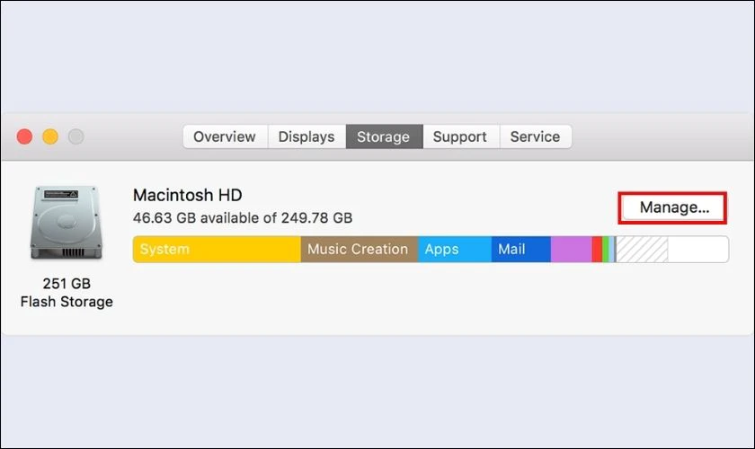 Xóa ứng dụng nặng không còn sử dụng