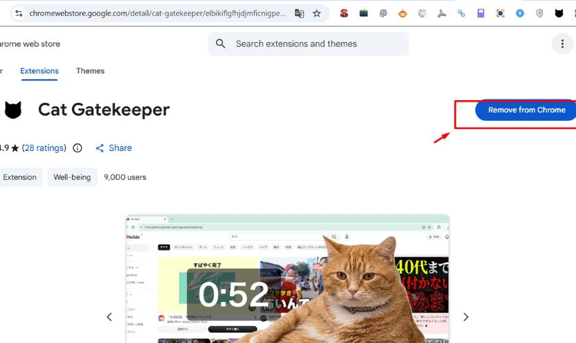 Cách gỡ cài đặt Cat Gatekeeper