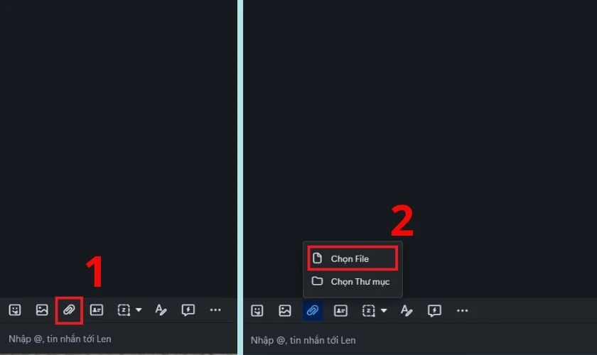 Cách gửi file Excel qua Zalo trên máy tính