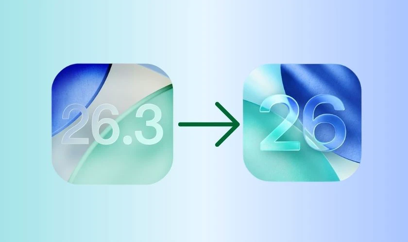 Có nên hạ iOS 26.3 xuống iOS 26 không?