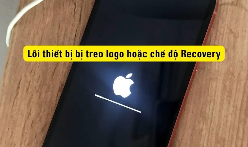 Lỗi thiết bị bị treo logo hoặc chế độ Recovery