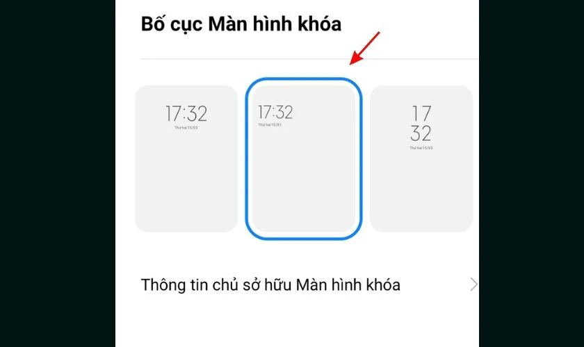 Đổi kiểu đồng hồ trên màn hình khóa OPPO có hiển thị tên