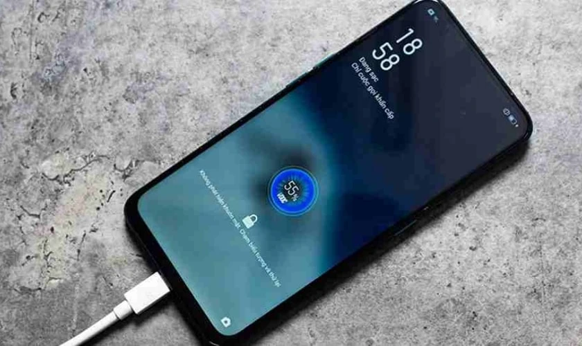Lưu ý khi bật thời gian sạc đầy pin OPPO