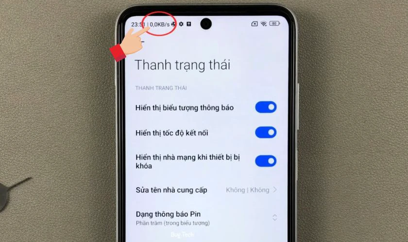 Biết cách hiển thị tốc độ mạng trên Xiaomi giúp chủ động quản lý kết nối