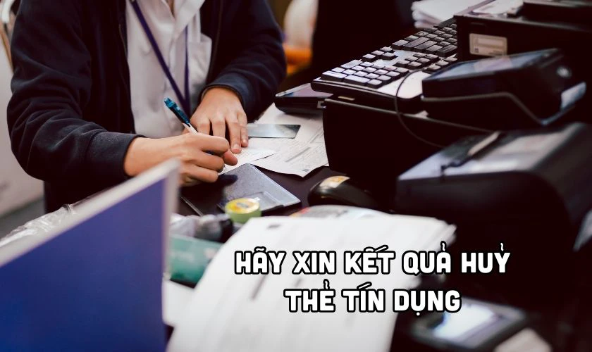 Cách hủy phí thường niên VietinBank bằng cách hủy thẻ tín dụng
