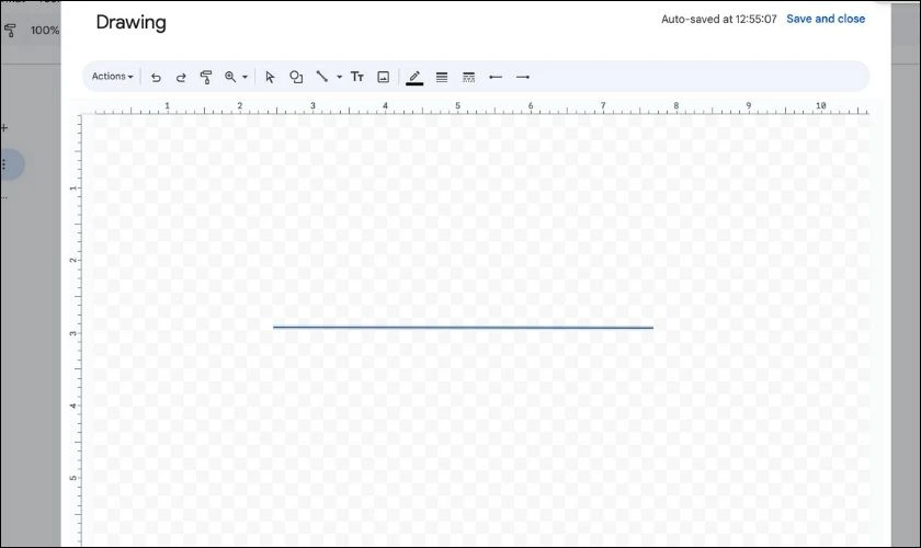 Cách tạo đường kẻ trong Google Docs bằng công cụ Drawing hiệu quả
