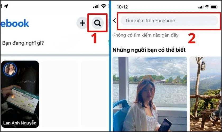 Cách kết bạn trên Facebook bằng tìm kiếm tên