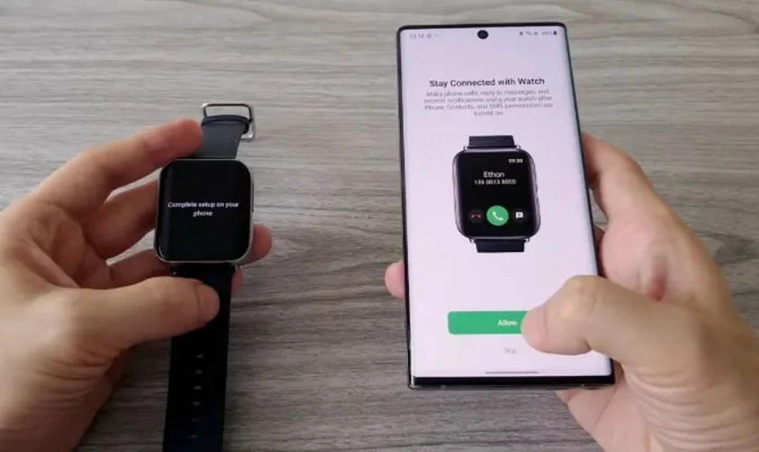 Cách kết nối đồng hồ thông minh với điện thoại OPPO