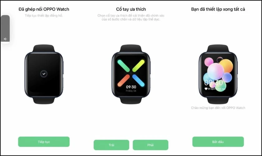 Chọn OPPO Watch và làm theo hướng dẫn trên màn hình
