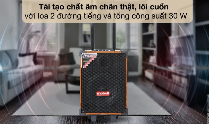 Loa kéo karaoke Mobell