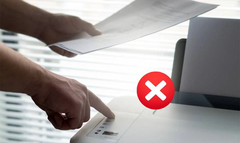 Lỗi máy tính không nhận máy in