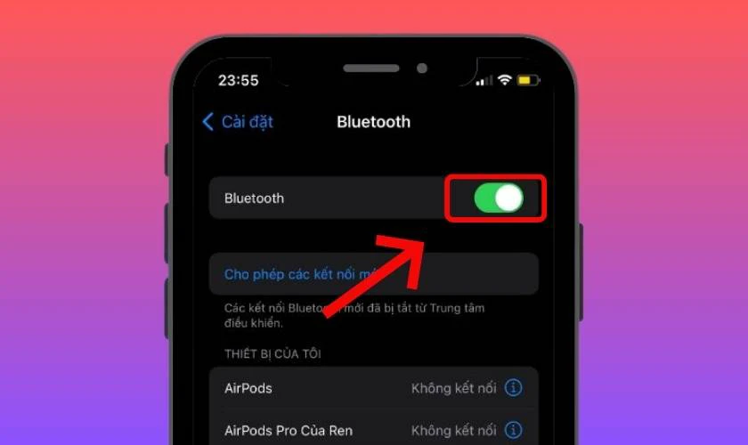 Cách kết nối tai nghe Bluetooth Apple AirPods 2