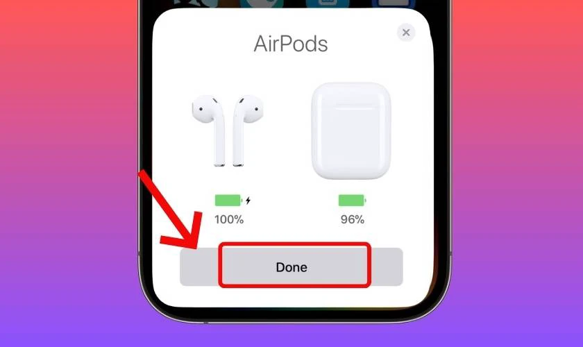 Hoàn tất cài đặt và nghe thử âm thanh