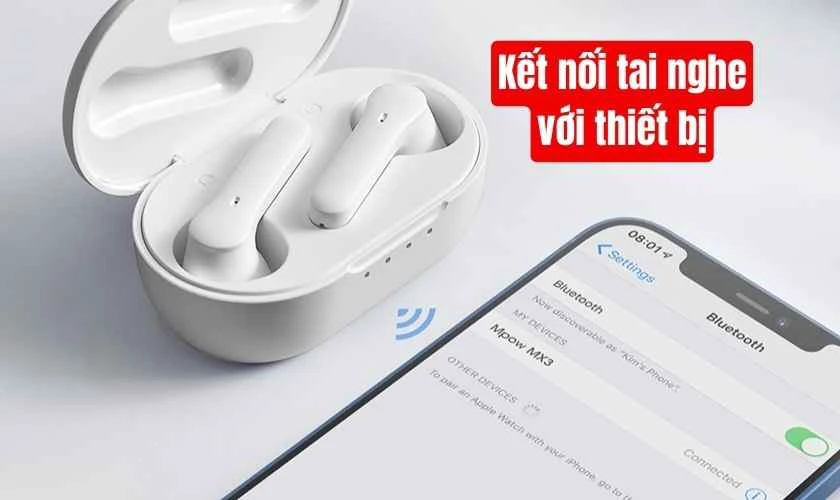Cách kết nối tai nghe Bluetooth không dây MPOW MX3 đơn giản
