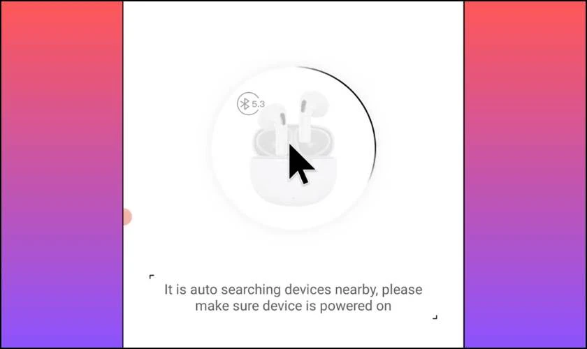 Đảm bảo điện thoại đang bật Bluetooth