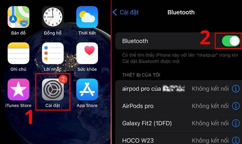 Cách kết nối tai nghe không dây Bluetooth 5.0 Haylou GT3 đơn giản