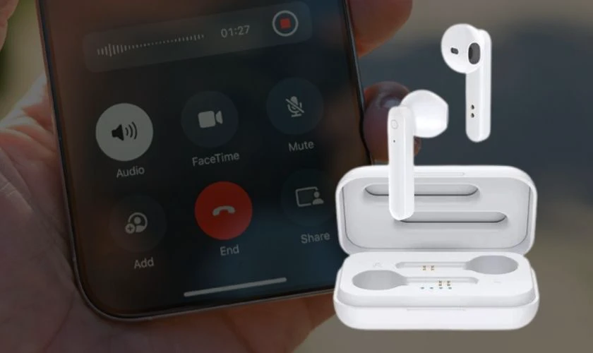 Cách nghe/kết thúc cuộc gọi trên tai nghe Havit TW935