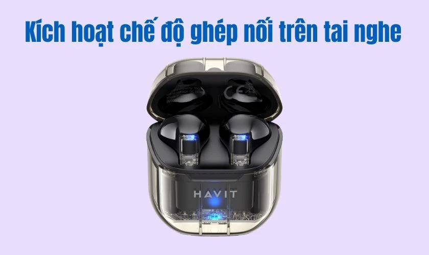 Cách kết nối tai nghe không dây Havit TW945 đơn giản