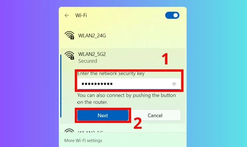 Kết nối mạng dễ dàng
